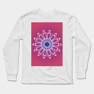 Beauty Flower Pink Long Sleeve T-Shirt